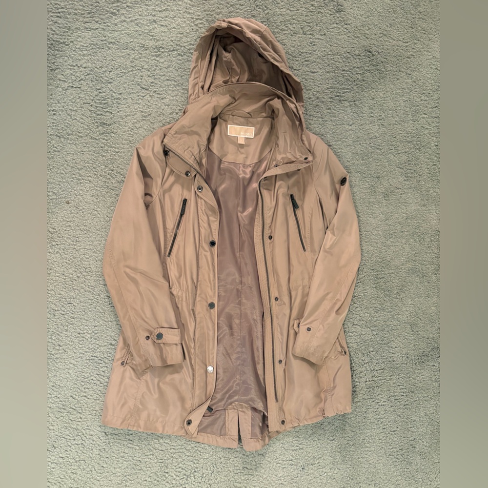 Michael Kors Women's Tan Trench Coat